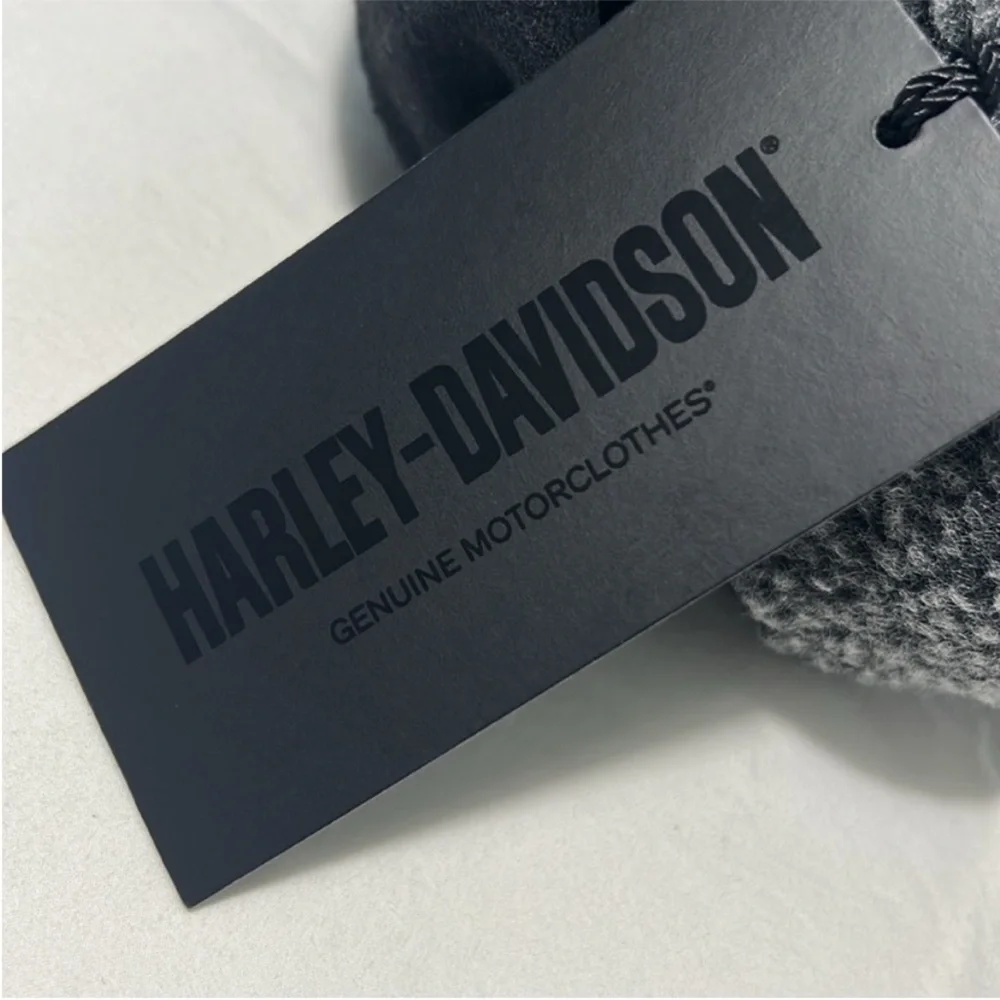 Harley-Davidson Large Hat Willie G Skull Fitted Flap Hat Black Beauty 7 3/8 NWT - Picture 10 of 11